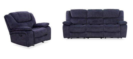 Aspen Ink Reclining Sofa & Recliner